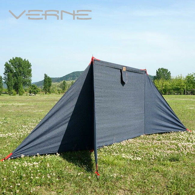 ★VERNE ベルン DENIM WIND SCREEN デニムウィンドスクリーン VR-VS-21DS 【 テント 風除け 仕切り アウトドア 】｜Clapper