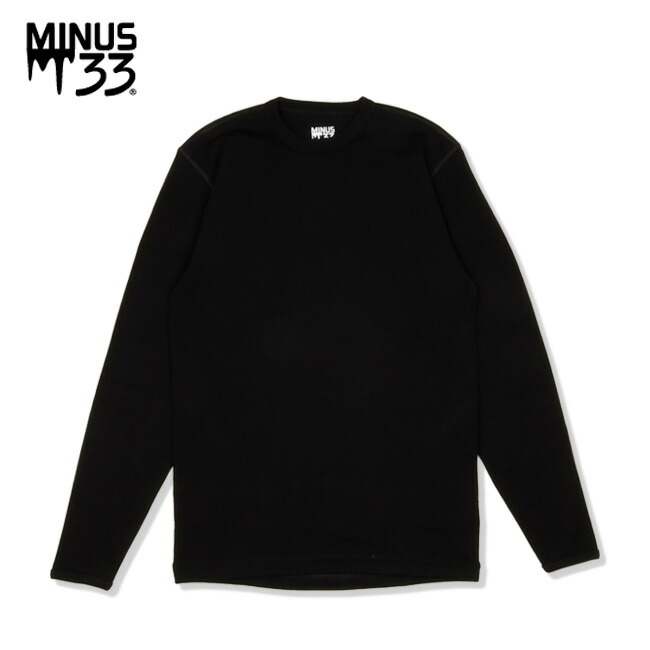 大きな取引MINUS33 マイナス33 Ch c rua Crew ショコルアクルー 705インナー/肌着/防寒/アウトドアClapper