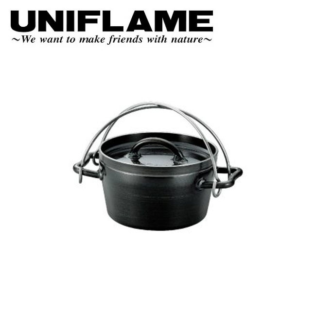 【4/14 20:00-4/17 9:59 限定クーポン配布中】★UNIFLAME ユニフレーム UFダッチオーブンII 6インチ 661147 【 アウトドア キャンプ BBQ 料理 調理 】
