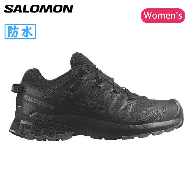 【クーポン配布中】★SALOMON サロモン XA PRO 3D V9 GORE-TEX W XAプロ3DV9ゴアテックスW Black/Phantom/Pewter L47270800 【 靴 スニーカー シューズ 防水 トレイル レディース ウィメンズ ランニング アウトドア 】|Clapper