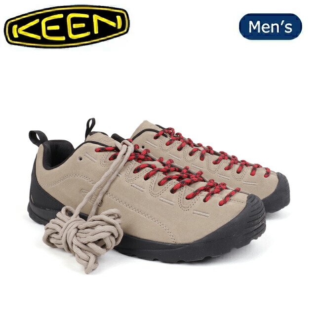 【4/4 20時～4/10 23時59分限定クーポン配布中】★KEEN キーン JASPER ジャスパー Silver Mink 1002672 【 アウトドアスニーカー メンズ カジュアル アウトドア シティ ハイキング 】 【SS2506O】