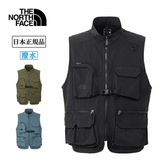 ★THE NORTH FACE ザ・ノース・フェイス Field Utility Vest フィールドユーティリティベスト NP22531 【 ユニセックス アウター ミドルレイヤー はっ水 キャンプ アウトドア 日本正規品 】