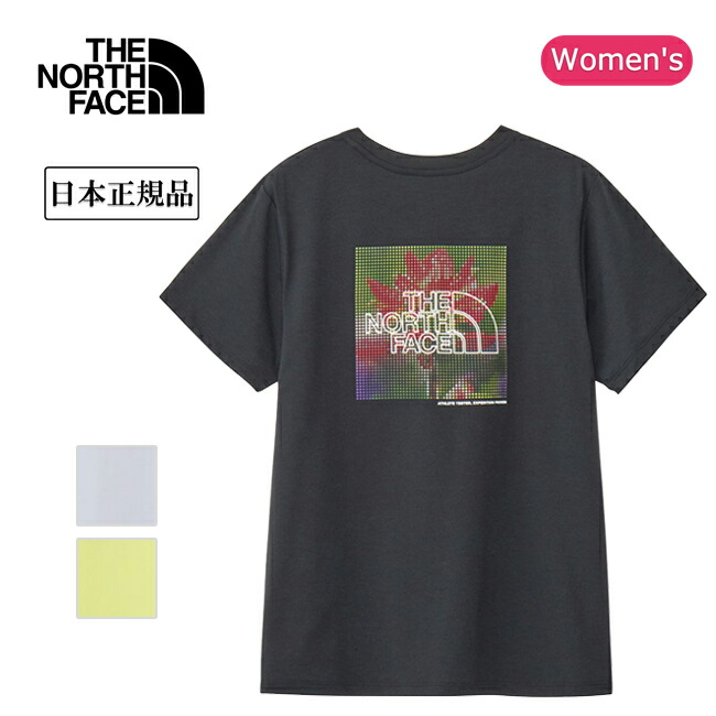 THE NORTH FACE ザ・ノース・フェイス ショートスリーブイーエスフラワーボックスロゴティー NTW32583【 半袖 Tシャツ 日本正規品 】【メール便・代引不可】 楽天市場】【クーポン配布中！】○THE NORTH FACE ザ・ノース