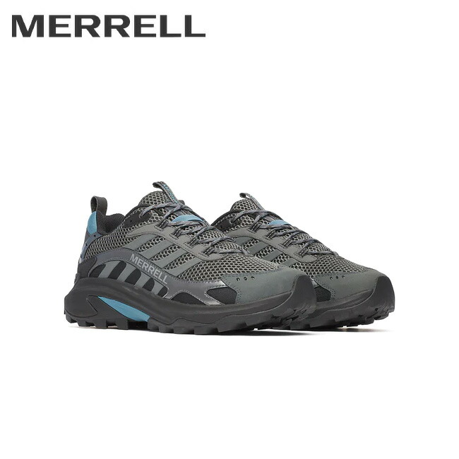 ★MERRELL メレル MOAB SPEED 2 VENT 2K SE モアブスピード2べント2ケースペシャルエディション Alloy/Black 006975 【 メンズ スニーカー 靴 通気性 ハイキング 軽量 防臭 タウンユース 】
