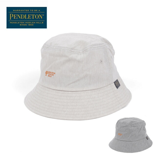 ★PENDLETON ペンドルトン Ecopet Dungaree EMB Hat エコペットダンガリーEMBハット PDT-000-251046 【 帽子 バケハ 旅行 フェス アウトドア アクティブ キャンプ 】【メール便・代引不可】