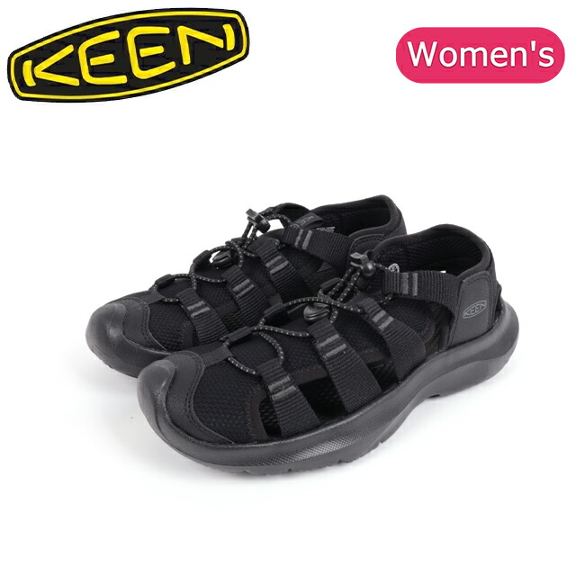 ★KEEN キーン SEANIK H2 シーニックエイチツー Black/Magnet 1030760 【 シューズ スポーツサンダル 水陸両用 軽量 川 海 アウトドア キャンプ レジャー 】