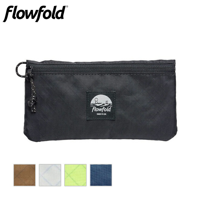 【4/4 20時～4/10 23時59分限定クーポン配布中】★Flowfold フローフォールド CREATOR ZIPPER POUCH WALLET クリエイタージッパーポーチウォレット 【 小物入れ 財布 コインケース 収納 軽量 耐水 】【メール便・代引不可】