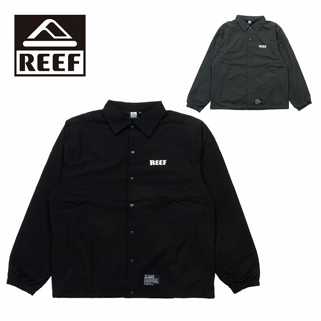 ★REEF リーフ BAJA LIGHT COACH JACKET バハライトコーチジャケット RFJKM2401 【 アウター 防寒 軽量 吸湿 速乾 UVカット ストレッチ アウトドア 】