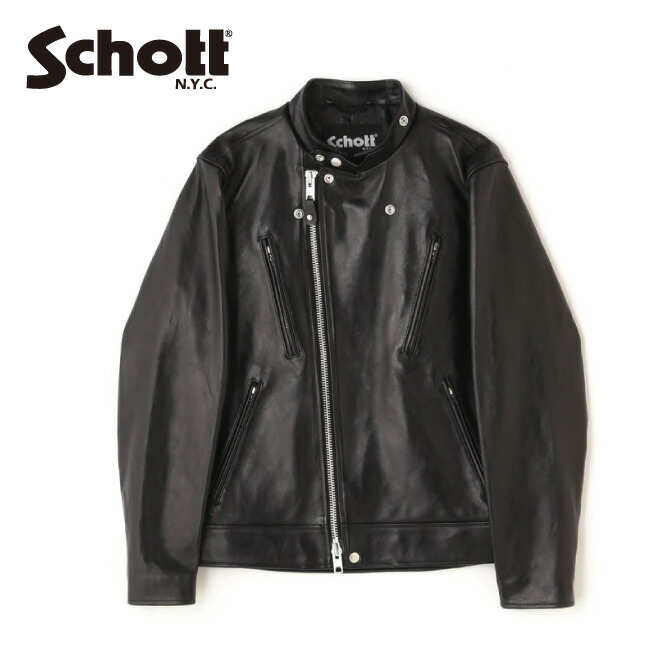 Schott ショット　ナイロンジャケット　新品 楽天市場】○SCHOTT 【ショット】 ナイロンライダースジャケット