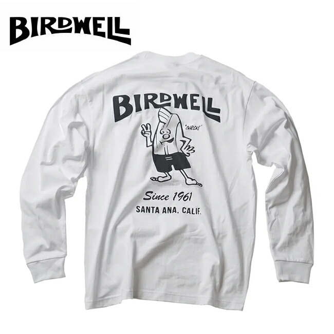 ★BIRDWELL バードウェル 61 LS T-SHIRT 61ロングスリーブティーシャツ BW-LT-125-JP 【 トップス 長袖 ロンT レギュラーフィット キャンプ アウトドア 】
