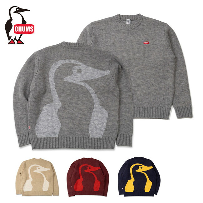 楽天市場】○CHUMS チャムス Big Booby Knit Crew Top ビッグブービー