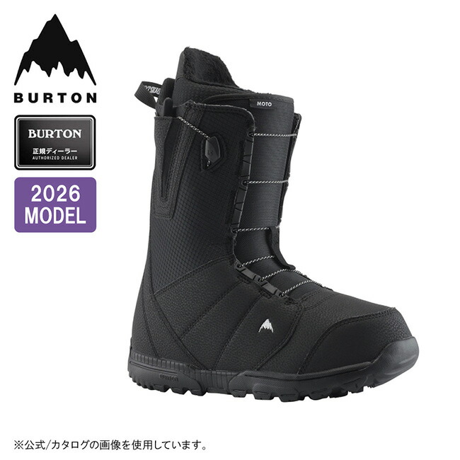 MOTO ブラック スノーボードブーツ BURTON (バートン) MOTO-ASIAN FIT スノーボードブーツ メンズ SIZE