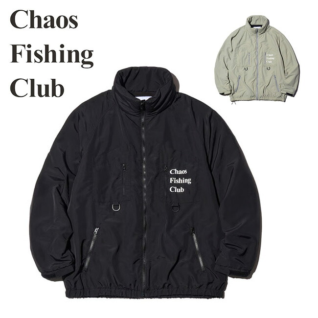 【4/14 20:00-4/17 9:59 限定クーポン配布中】★Chaos Fishing Club カオスフィッシングクラブ Black Sea Bream Jacket ブラックシーブリームジャケット CFC-25AW-JK01-1 【 アウター スタンドカラー フリース 防寒 キャンプ アウトドア 】
