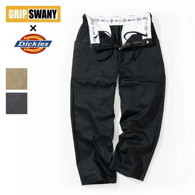 ★GRIPSWANY×Dickies グリップスワニー×ディッキーズ FIELD EASY WORK PANTS フィールドイージーワークパンツ 261M40GS02 【 ボトムス ズボン コラボ ストレッチ 耐久 グローブポケット キャンプ アウトドア 】