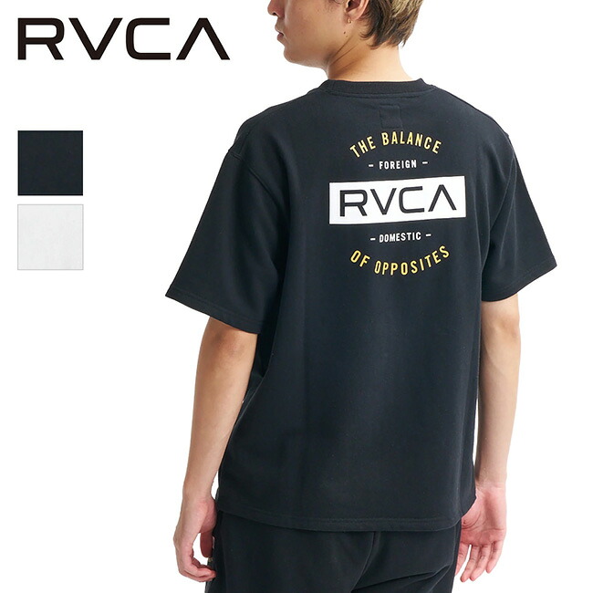 ★RVCA ルーカ TCS FT SS トレーナー BG041001 【 トップス Tシャツ 半袖 クルーネック キャンプ アウトドア 】