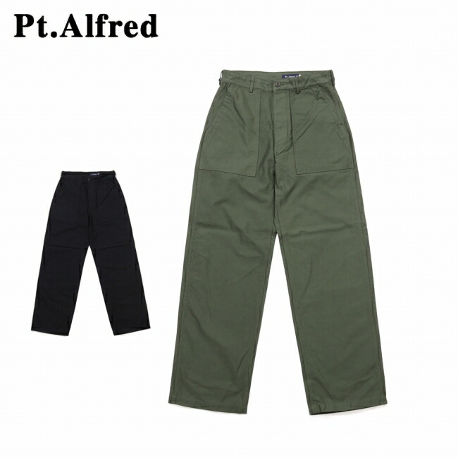 【クーポン配布中】★Pt.Alfred ピーティーアルフレッド Fatigue Pants ファティーグパンツ 55862 【 ボトムス ロングパンツ ベイカーパンツ ミリタリー アウトドア 】｜Clapper
