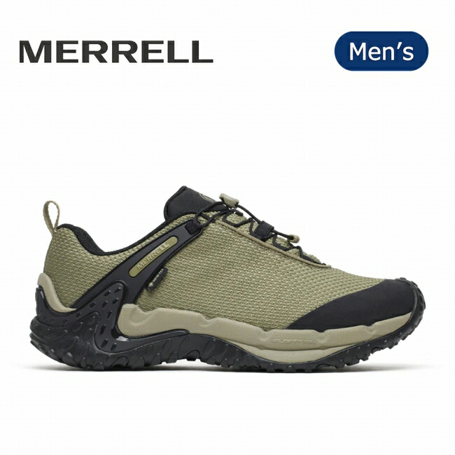 【4/14 20:00-4/17 9:59 限定クーポン配布中】★MERRELL メレル CHAMELEON STORM REDUX JAPAN GORE-TEX カメレオンストームリダックスジャパンゴアテックス Drab J00005682 【 メンズ スニーカー 靴 軽量 防臭加工 透湿防水 通気性 ハイキング アウトドア 】
