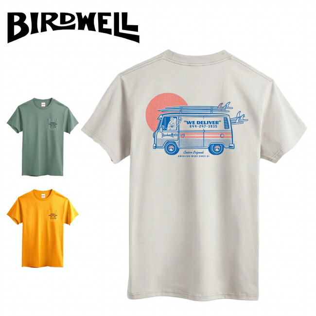 【クーポン配布中】★BIRDWELL バードウェル VnSurf Pocket T-Shirt VnサーフポケットTシャツ 1TS1-1196 【 トップス ショートスリーブ 半袖 綿 コットン キャンプ アウトドア 】｜Clapper