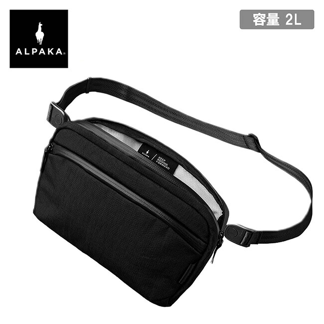 ★ALPAKA アルパカ Flight Sling 2L ファイトスリング2L 4129 【 カバン 肩掛け タブレット収納 アウトドア ボディーバッグ フェス ライブ 散歩 】｜Clapper