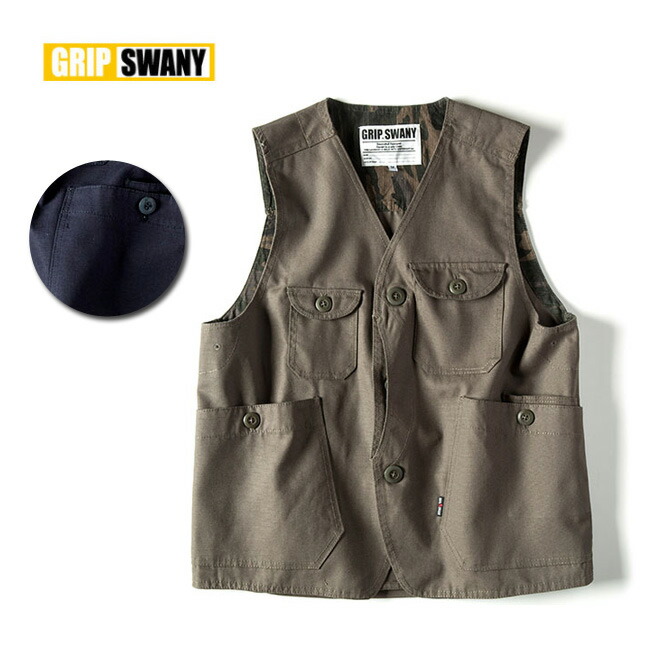 即日発送 Grip Swany 野球 グリップスワニー 焚き火用ベスト フィットネス バレーボール ファイアープルーフ ベスト Fireproof Work Vest Gsv 02 服 ベスト アウトドア 焚火 難燃素材 キャンプ ファッション Clapper Grip Swany グリップスワニー アウトドア ワークウェア