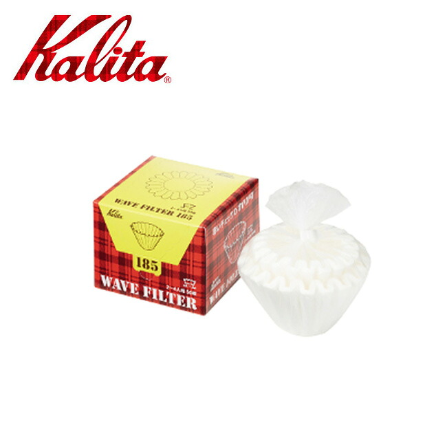 Kalita Carta da filtro Wave 185 confezione da 100 Kalita Carta da filtro Wave 185 confezione da 100