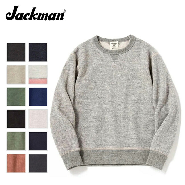 ★Jackman ジャックマン GG Sweat Crewneck スウェットクルーネック JM7292 【 アウトドア トレーナー 長袖 トップス 】 13,200円