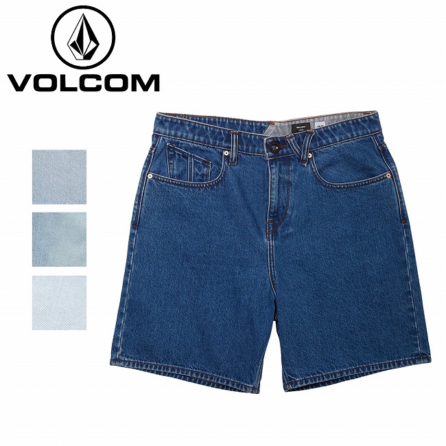 ★VOLCOM ボルコム Billow Denim Shorts ビロウデニムショーツ A2012200 【 ボトムス ハーフパンツ 短パン ジーンズ アウトドア 】
