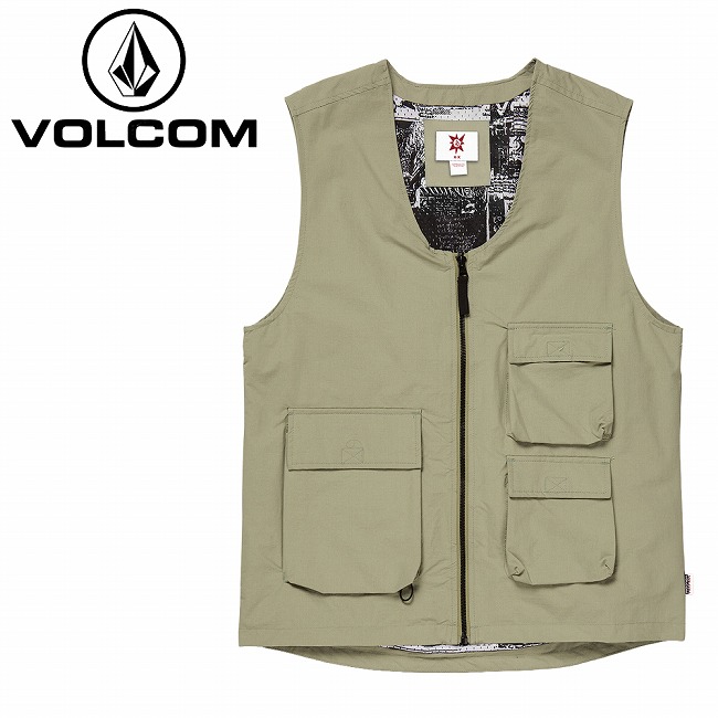 楽天市場】全品10%OFF券配布 VOLCOM/ボルコム メンズ ベスト TT B