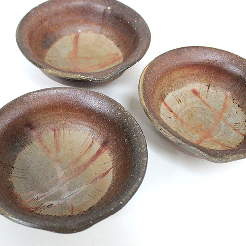 楽天市場】梅鉢 菓子器 備前焼 B 陶器 陶芸 岡山 食器 器ギフト