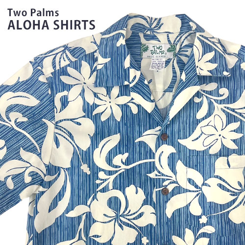 USA製】TWO PALMS 90's 希少 アロハシャツ 柄シャツ 半袖 - メルカリ
