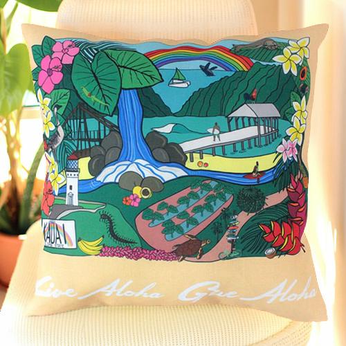 楽天市場】【SoHa Living】ソーハリビング クッションカバー HAWAII