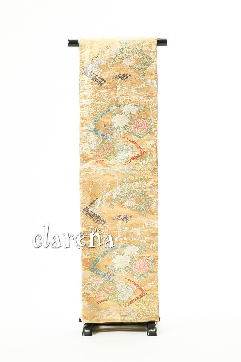 楽天市場】《フォーマル衣装》販売 クラレナの エンジ色 金 桜花 正絹  