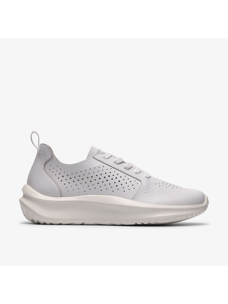 Solevana Style Clarks クラークス シューズ・靴 スニーカー ホワイト【送料無料】[ Fashion]