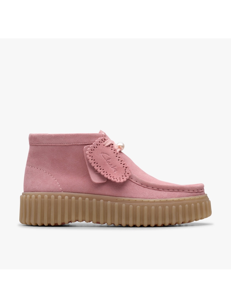 Torhill Moss Clarks クラークス シューズ・靴 スニーカー ピンク【送料無料】[ Fashion]