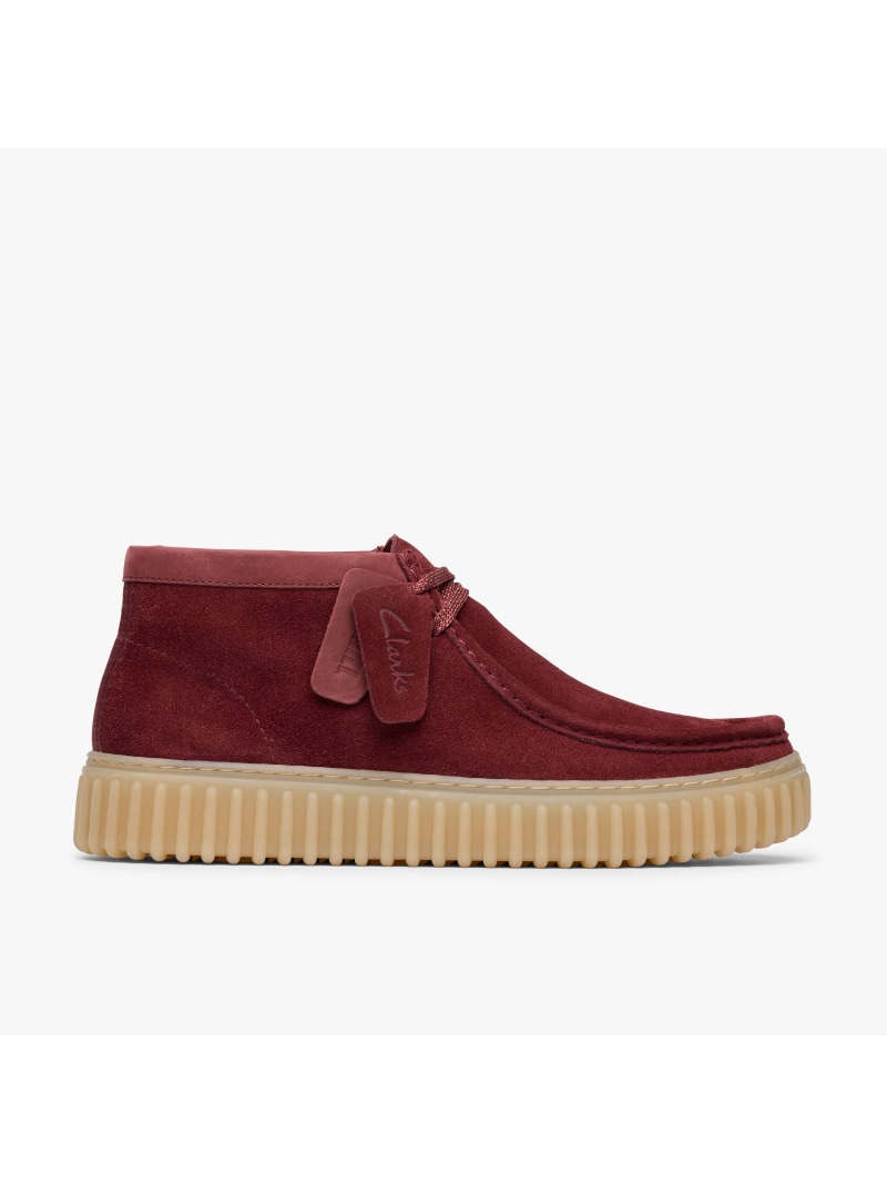Torhill Hi Clarks クラークス シューズ・靴 スニーカー ワインレッド【送料無料】[ Fashion] 16,940円