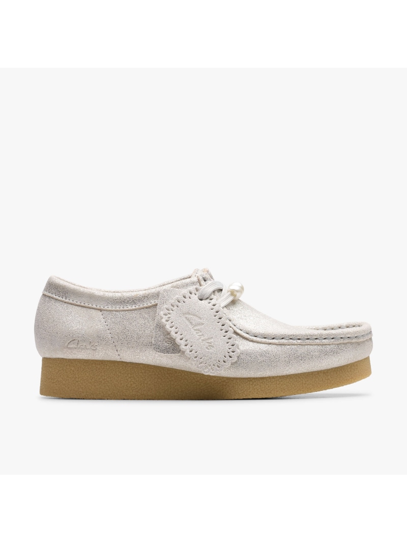 【SALE／50%OFF】WallabeeEVOSh Clarks クラークス シューズ・靴 モカシン・デッキシューズ シルバー【RBA_E】【送料無料】[ Fashion]｜Clarks