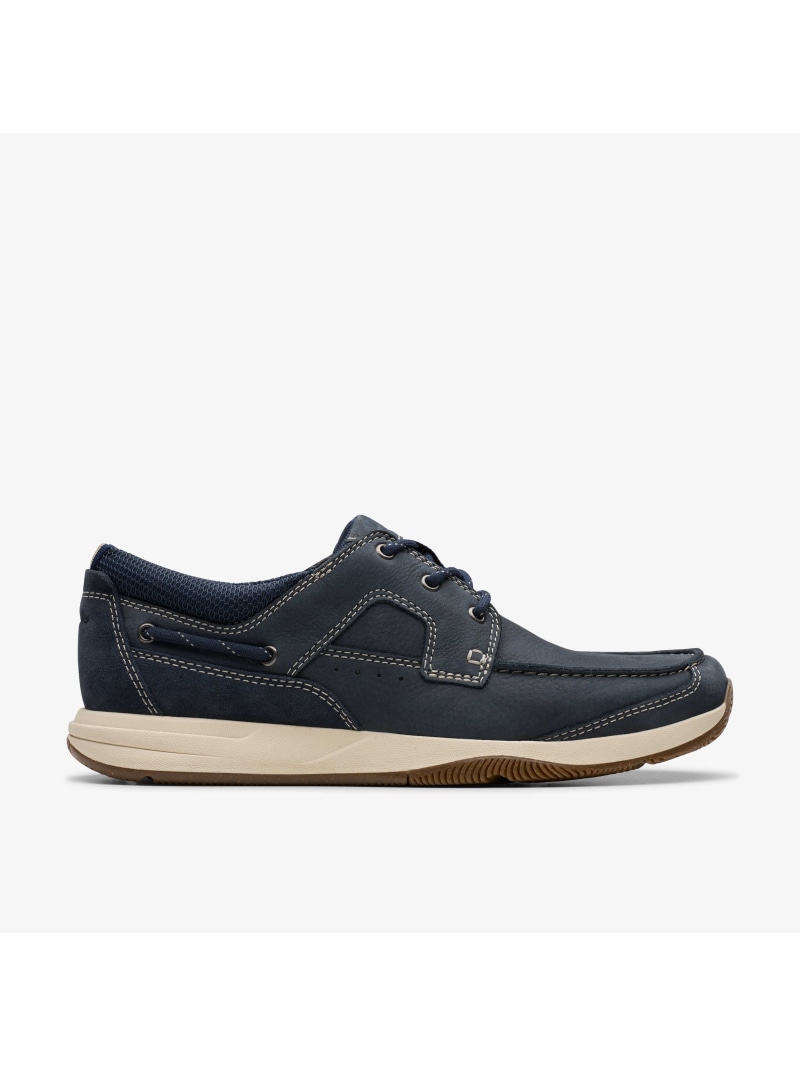 Sailview Lace Clarks クラークス シューズ・靴 レースアップ・ドレスシューズ ネイビー【送料無料】[ Fashion]