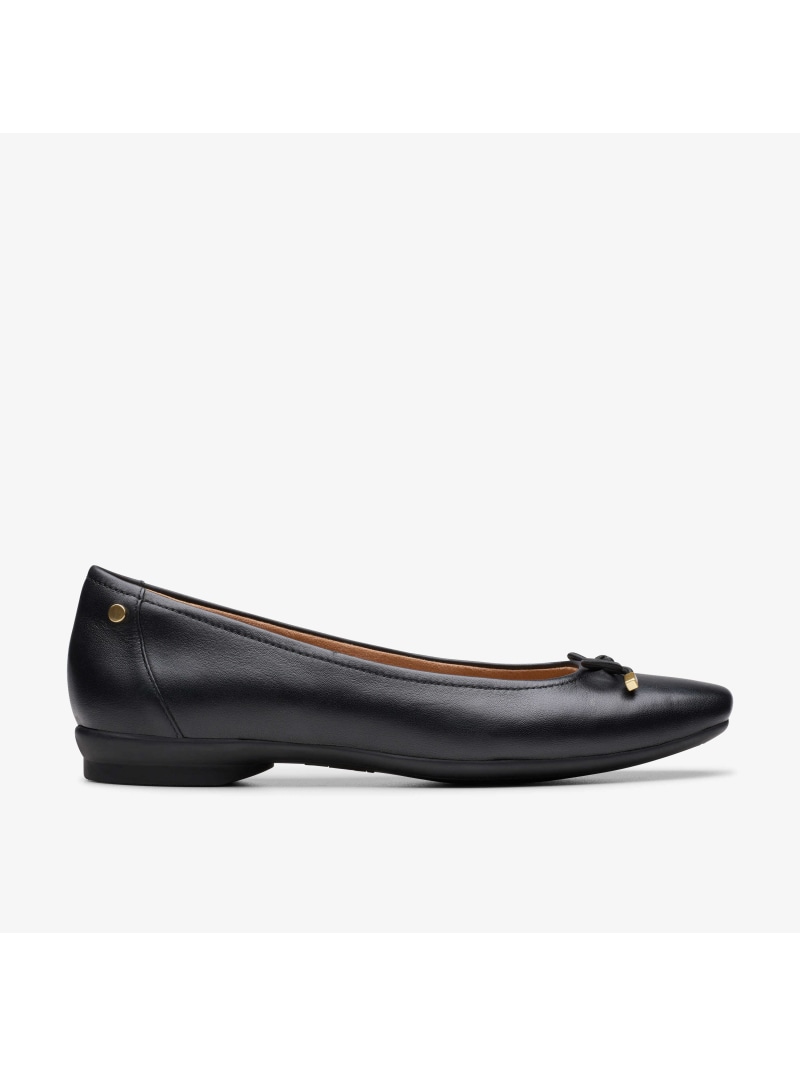 Candra Light Clarks クラークス シューズ・靴 バレエシューズ ブラック【送料無料】[ Fashion]