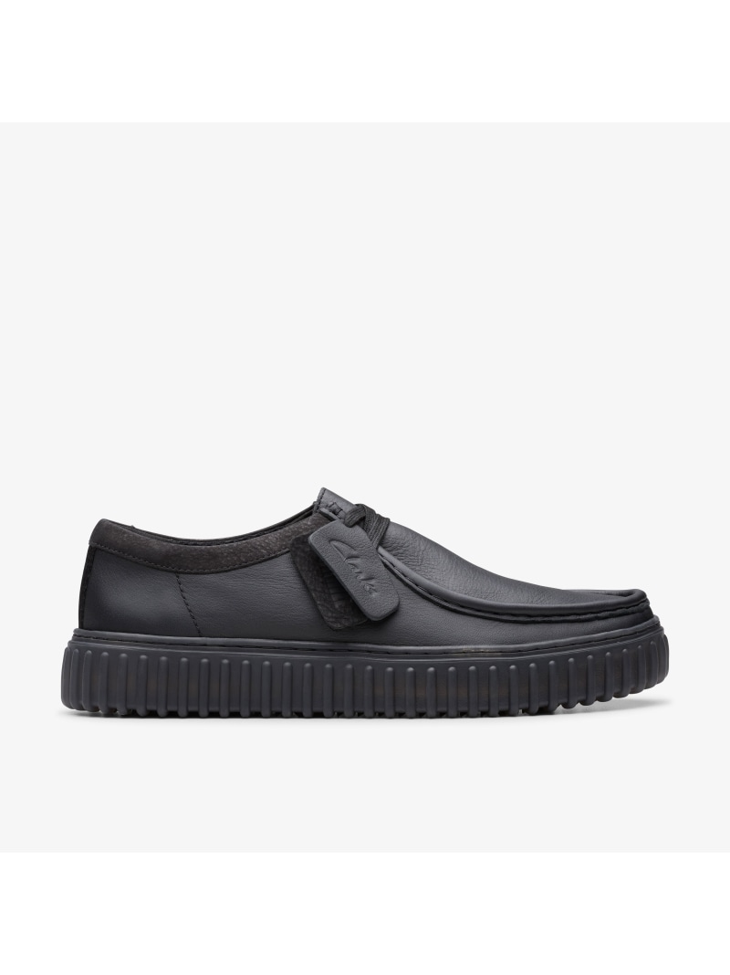Torhill Lo Clarks クラークス シューズ・靴 モカシン・デッキシューズ ブラック【送料無料】[ Fashion]
