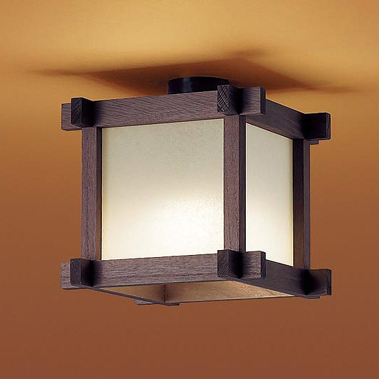パナソニック 和風小型シーリングライト ダークブラウン LED(電球色) LGB58030K|照明 おしゃれ 家具 通販 クラセル