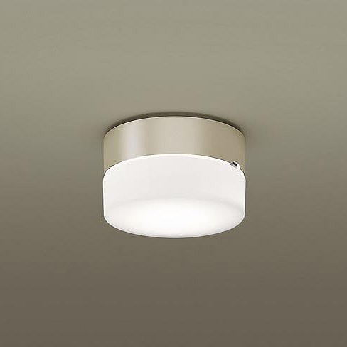 パナソニック 軒下用シーリングライト プラチナ LED（温白色） 拡散 XLGE5018CE1｜照明 おしゃれ 家具 通販 クラセル
