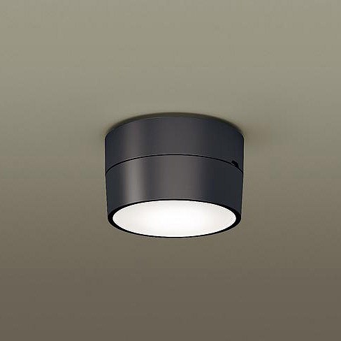 パナソニック 軒下用シーリングライト ブラック LED（温白色） 拡散 XLGE5115CE1 6,363円