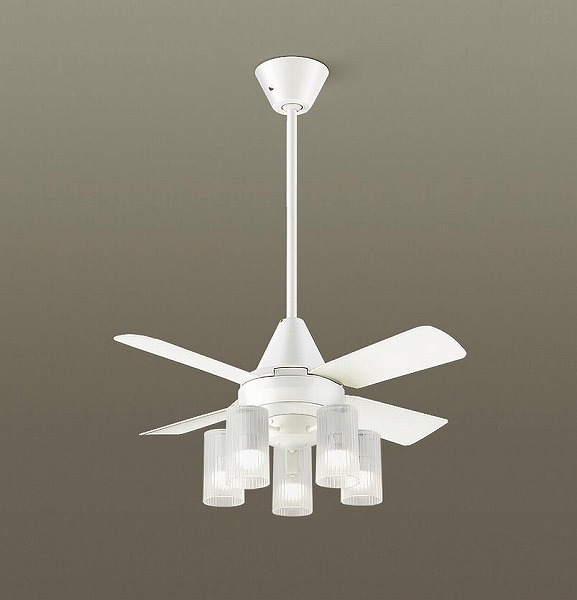 パナソニック シーリングファン ~10畳 ホワイト LED(電球色) XS95212F