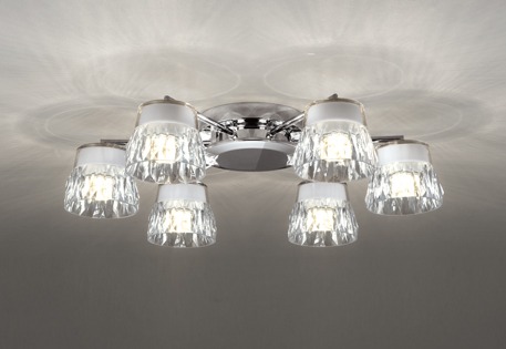 オーデリック CONNECTED LIGHTING シャンデリア ～8畳 6灯 LED 調色 調光 Bluetooth OC257138BR
