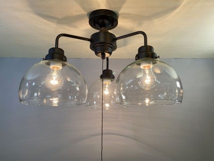 楽天市場】GLF-3543BKX 後藤照明 シャンデリア 鉄鉢ガラスセード