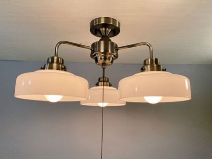 楽天市場】後藤照明 浅盛硝子 大正ロマン 昭和 レトロ シャンデリア 浅