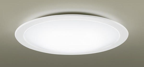 パナソニック シーリングライト ～14畳 ホワイト φ720 LED 調色 調光 5800lm LGC62122 (LGC61122 推奨品)