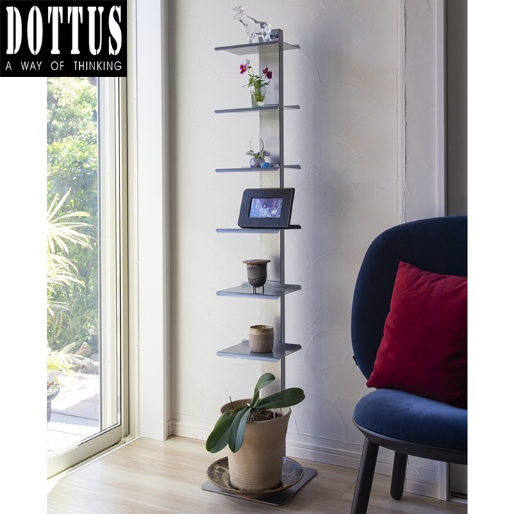 BOOKシェルフ DODOT MILLANO サボテン BOOK SHELF 本棚 4カラー (dodot/棚
