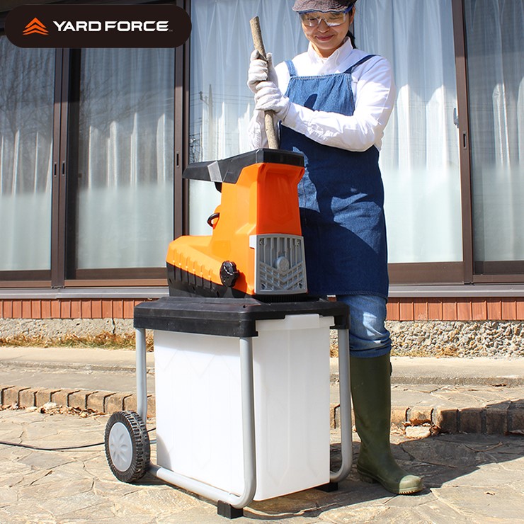 楽天市場】YARD FORCE ヤードフォース枝シュレッダー ガーデン