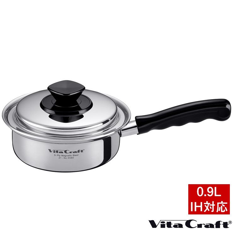 楽天市場】ビタクラフト ミニパンセット ( 両手鍋 0.8L / 1.5L / 2.1L